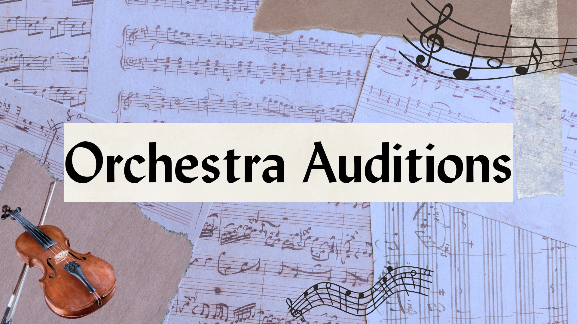 Orchestra Auditions